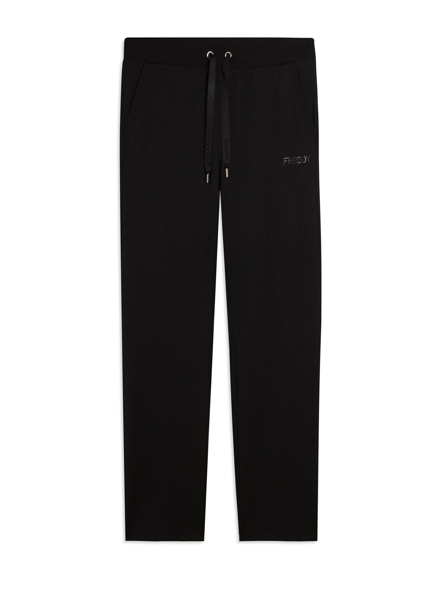 Pantaloni Freddy College Luxe in modal nero da donna