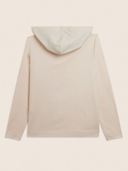 Freddy Sloounge, felpa beige donna per primavera-estate