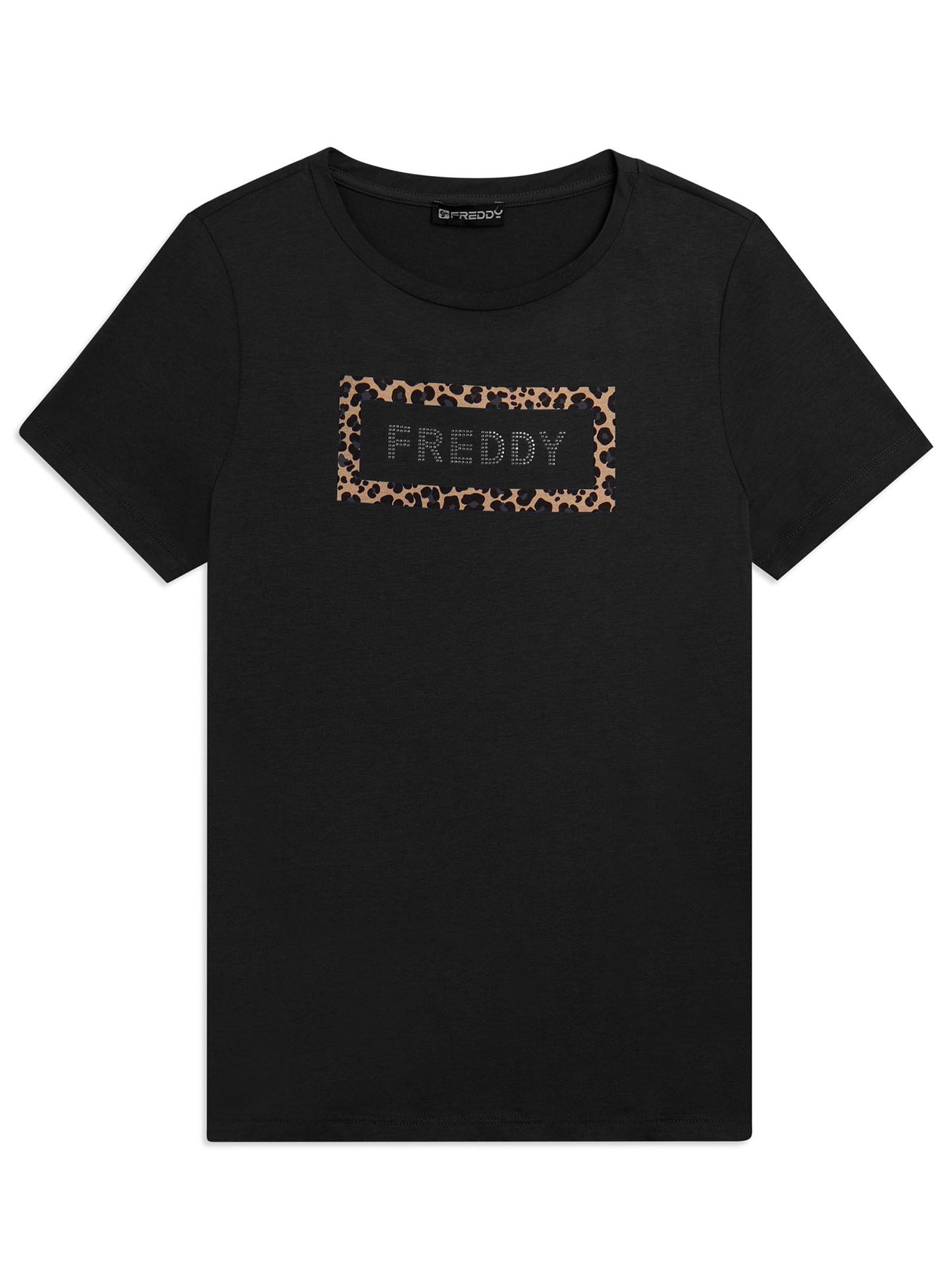 T-shirt donna Freddy Slounge con logo e grafiche animalier