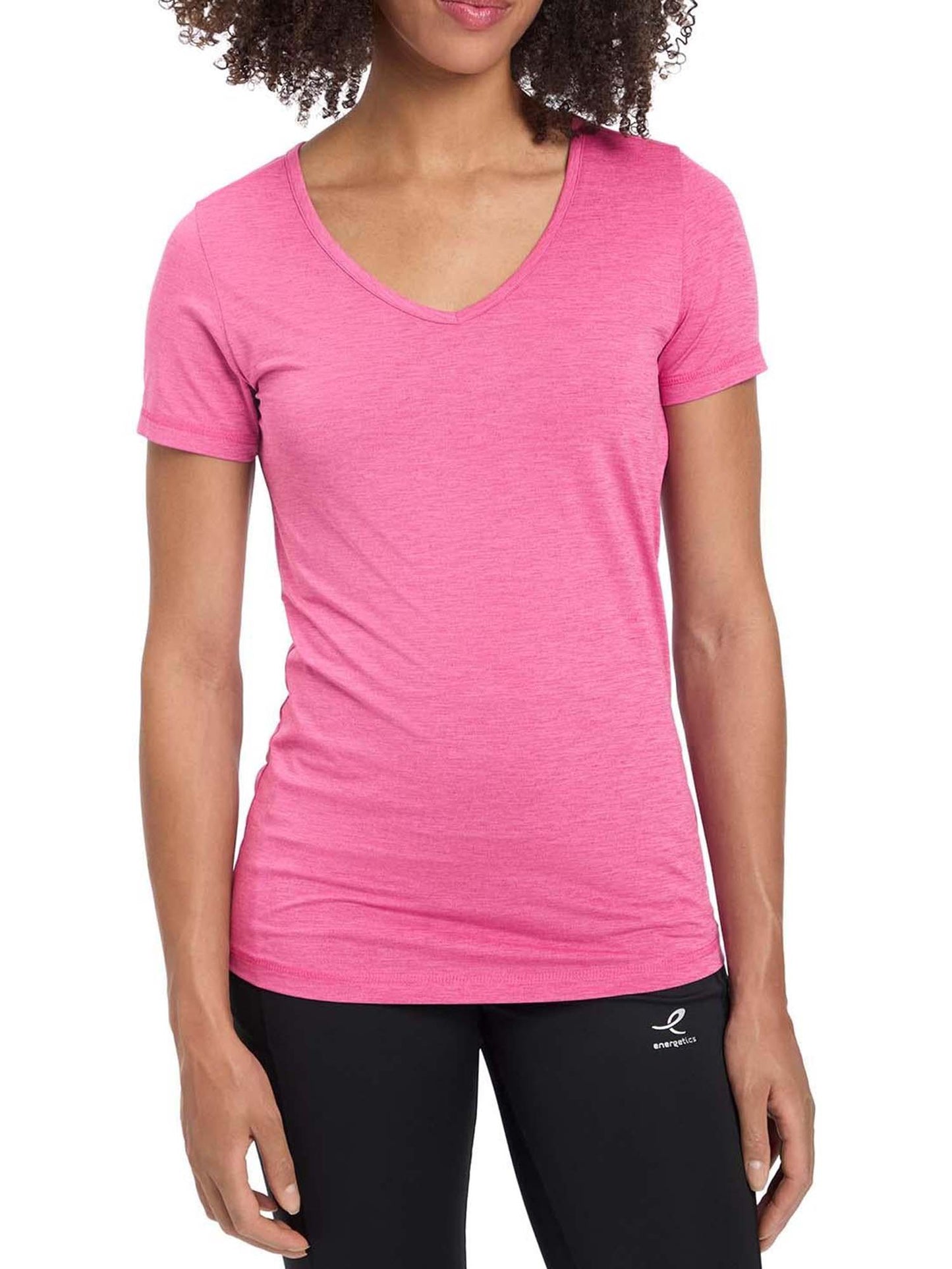 Energetics Gaminel, t-shirt fucsia da donna a maniche corte
