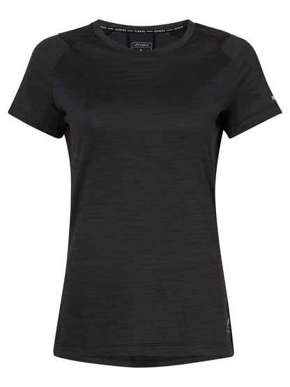 Energetics Evii SS, t-shirt da donna nera