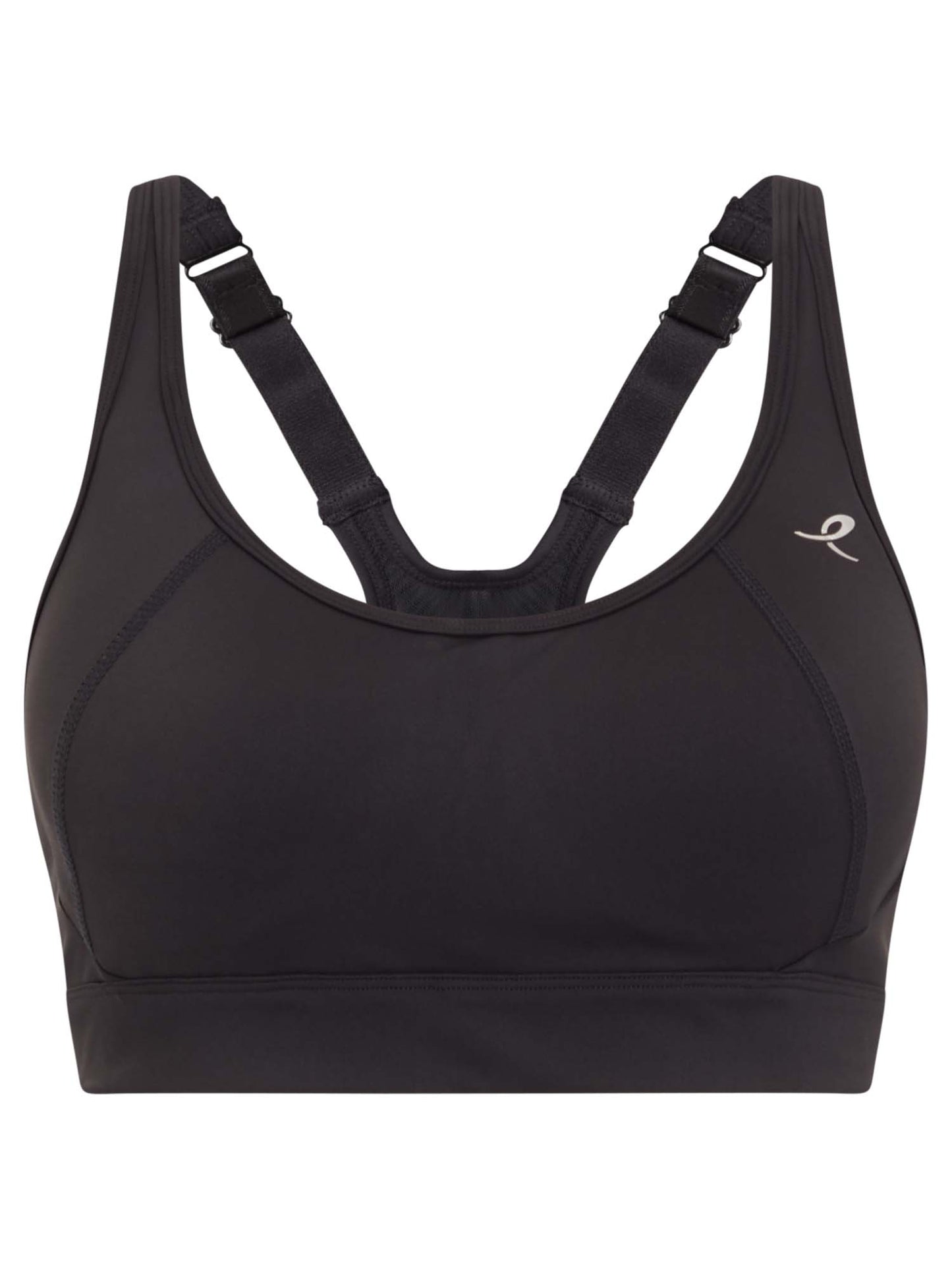 Energetics Aria, bralette sportiva donna nera regolabile
