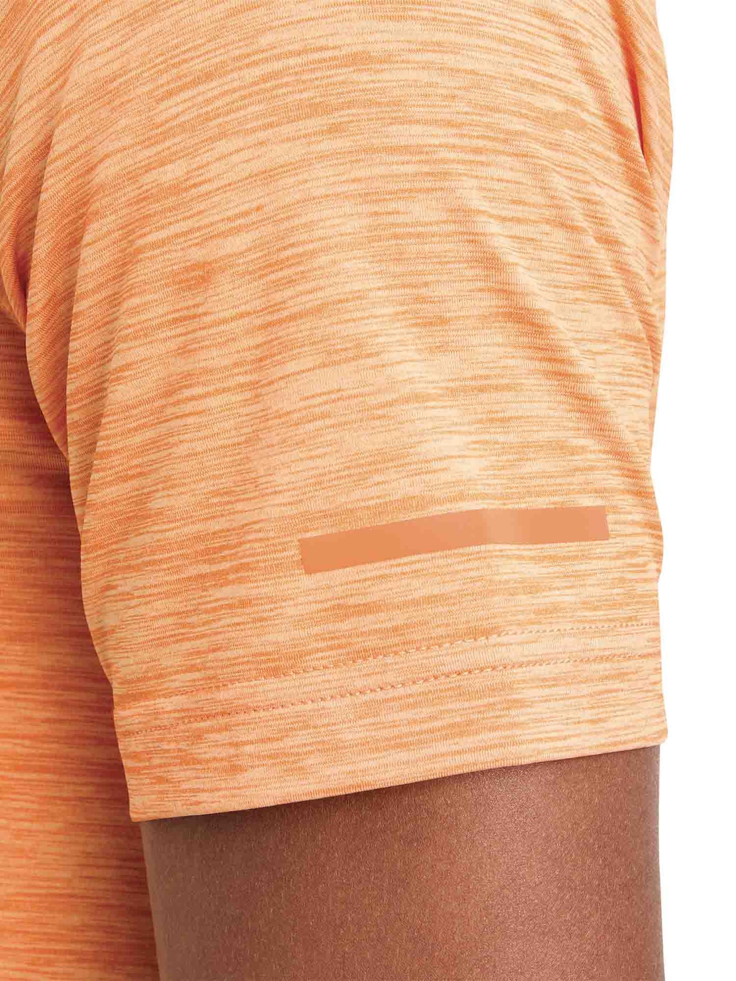 T-SHIRT DA RUNNING AILO ENERGETICS DA UOMO ARANCIO
