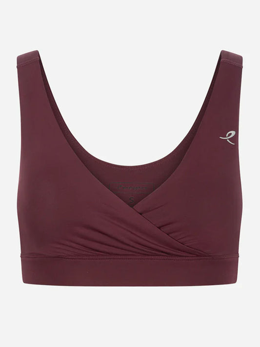 BRALETTE TRAINING BYLLIE ENERGETICS DA DONNA BORDEAUX