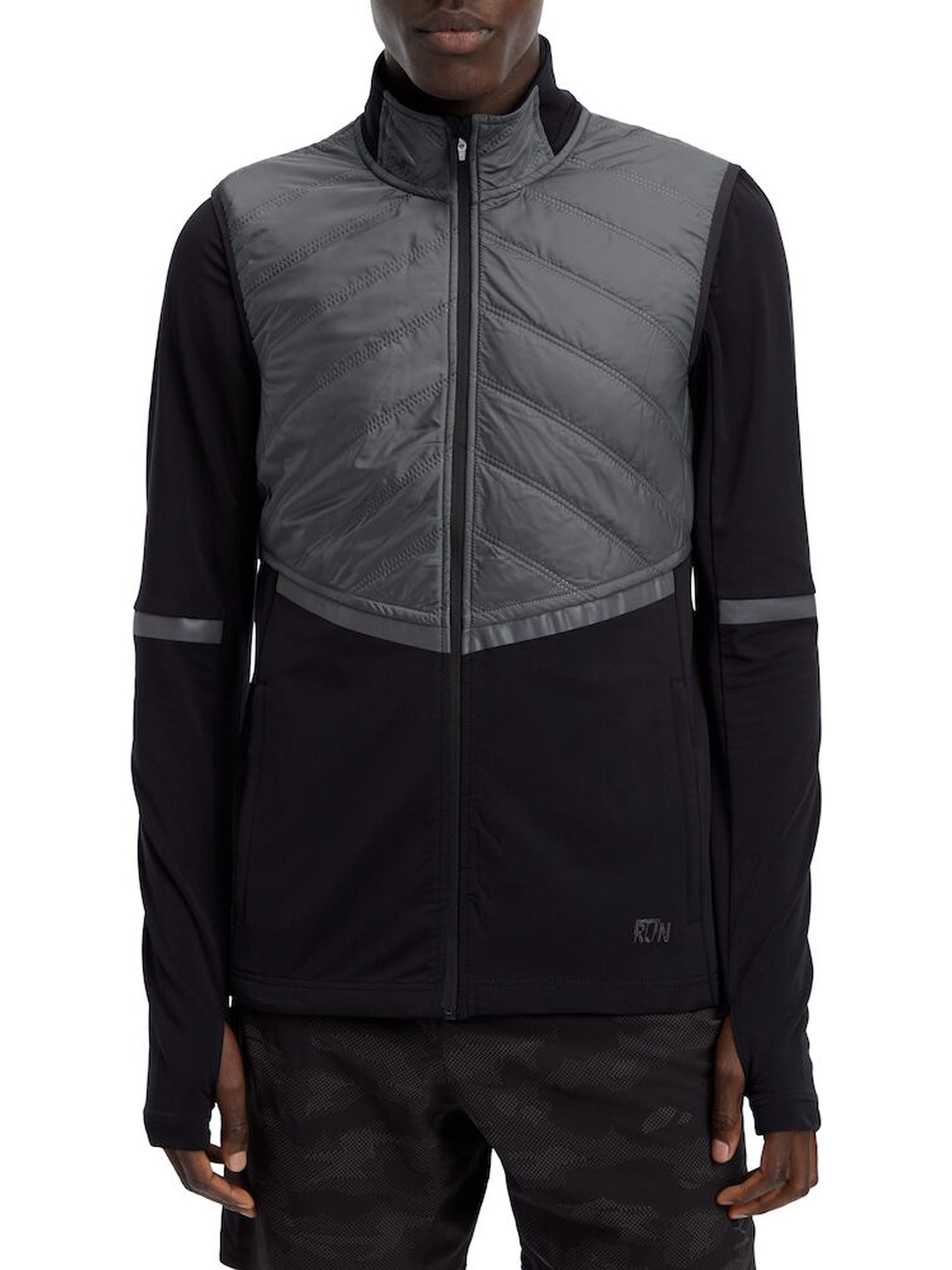 GILET RUNNING BAYO VST ENERGETICS DA UOMO NERO