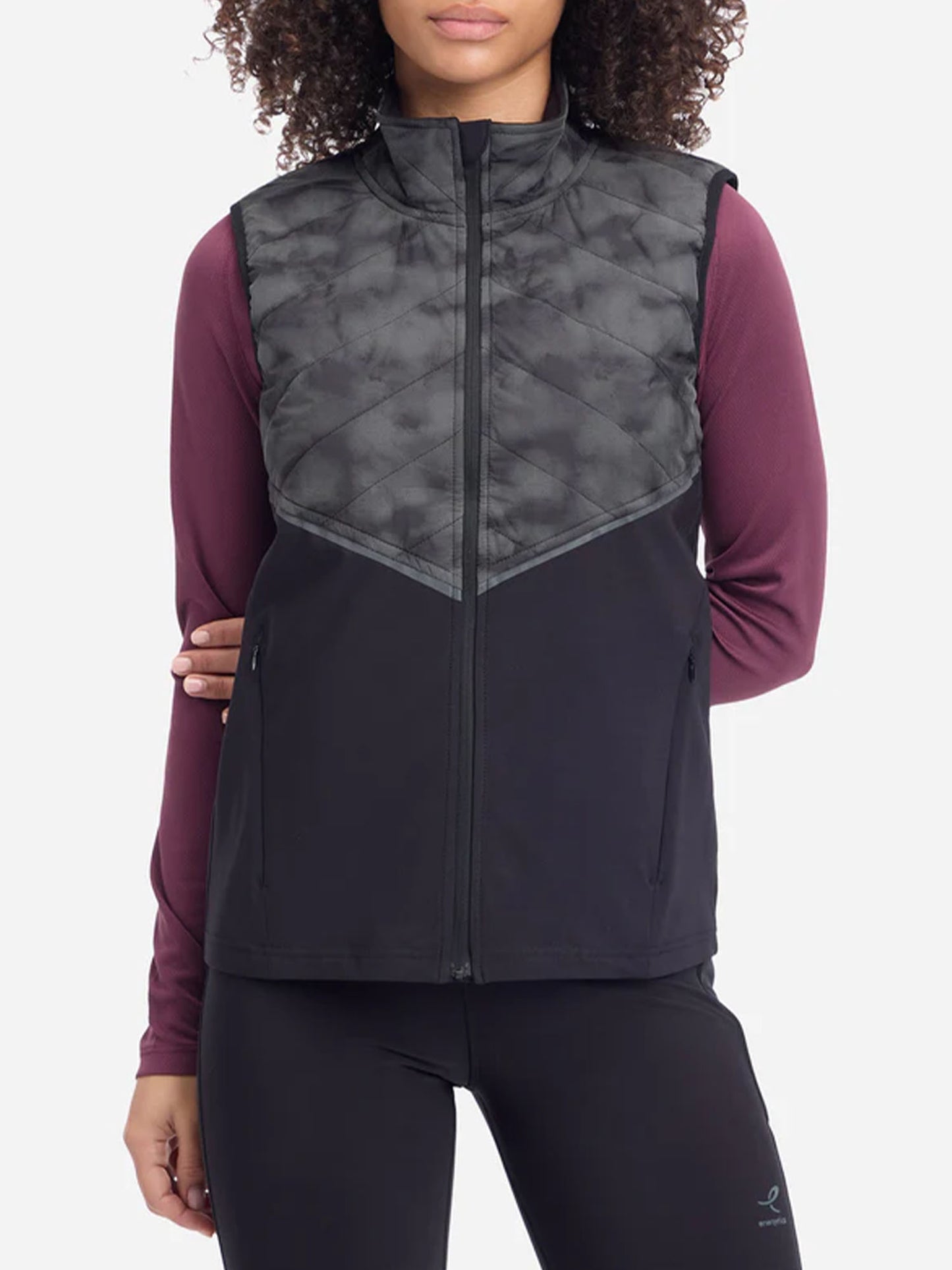 GILET RUNNING BAYA VST ENERGETICS DA DONNA NERO