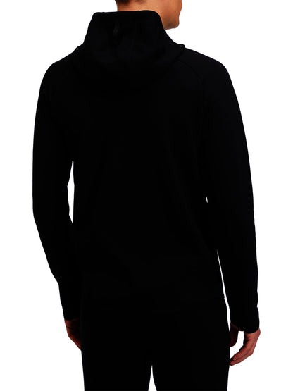 FELPA CON CAPPUCCIO TODDY ENERGETICS UOMO NERO