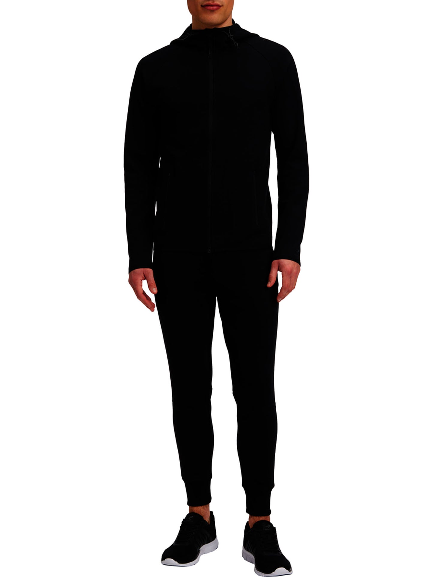 FELPA CON CAPPUCCIO TODDY ENERGETICS UOMO NERO