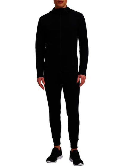 FELPA CON CAPPUCCIO TODDY ENERGETICS UOMO NERO