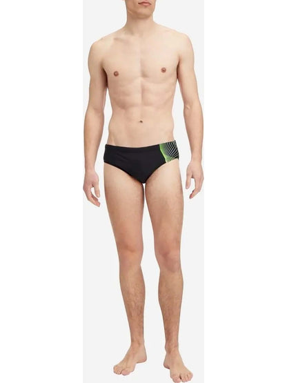COSTUME DA BAGNO NORM BRIE ENERGETICS DA UOMO NERO-GIALLO