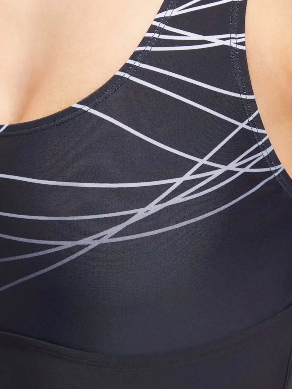 Energetics pamela costume intero da donna nero-bianco