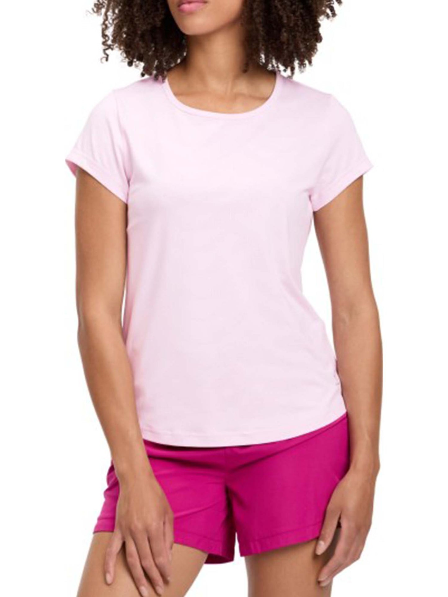 Energetics Inca, T-shirt maniche corte da donna rosa