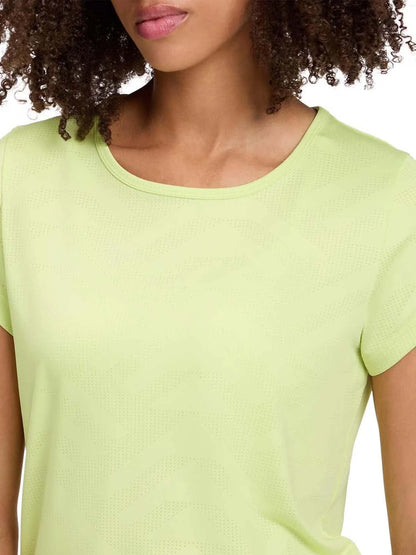 Energetics Inca, t-shirt maniche corte da donna gialla