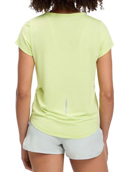 Energetics Inca, t-shirt maniche corte da donna gialla