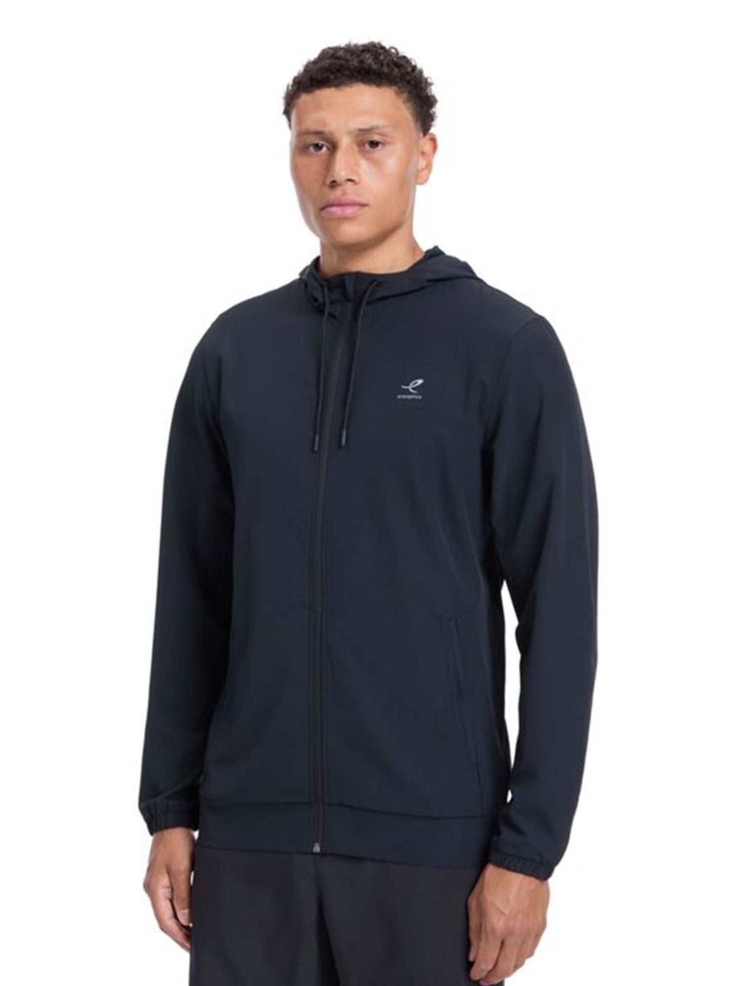 Energetics Murphy, felpa con cappuccio uomo nera