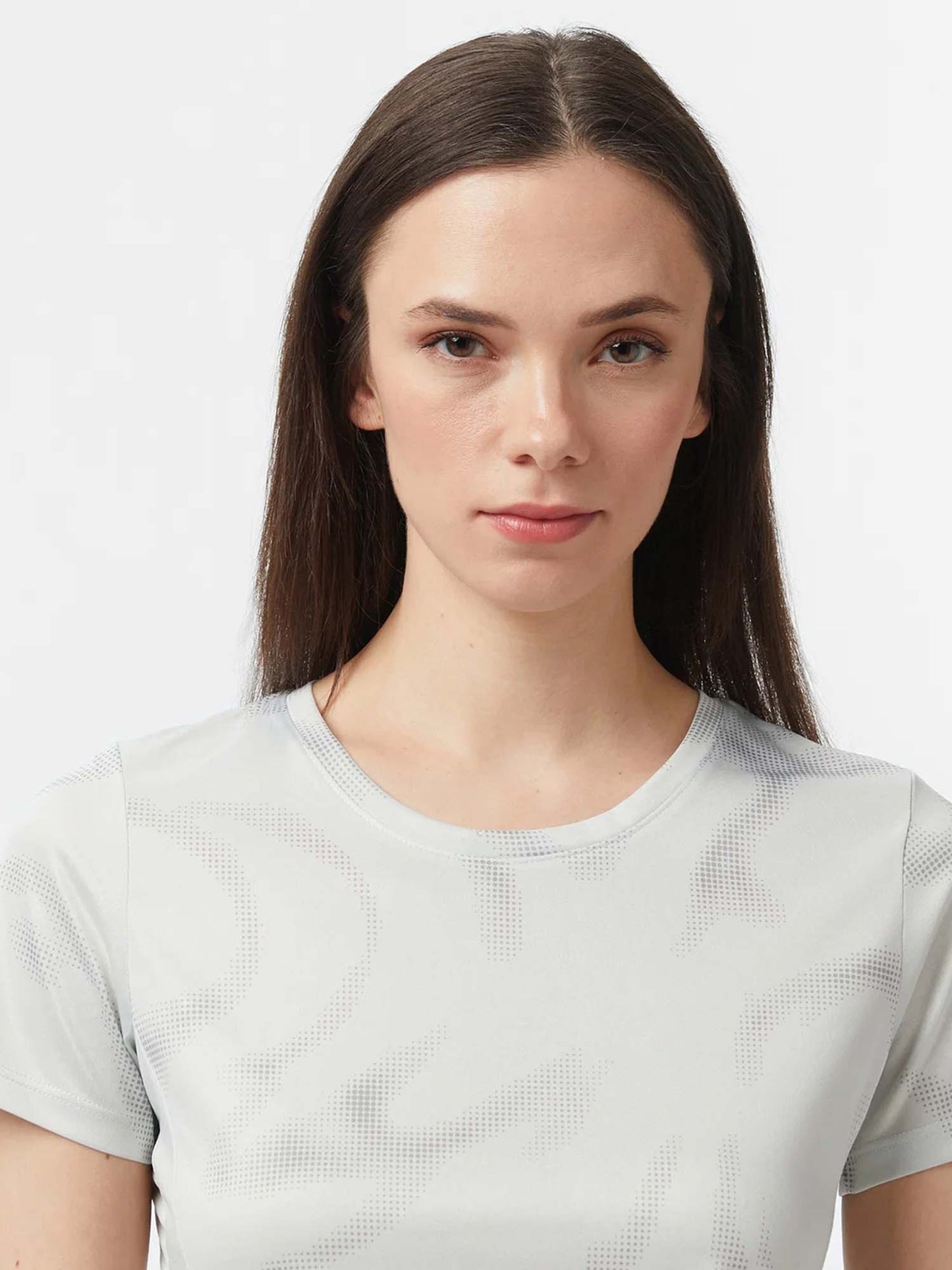 Energetics Maiva, t-shirt maniche corte donna azzurra