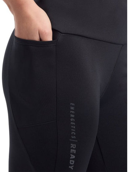 LEGGINGS RUNNING PORTIA WRM 1/1 ENERGETICS DA DONNA NERO