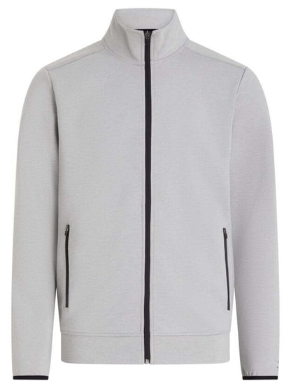 Energetics Carter, felpa da uomo grigia con zip intera