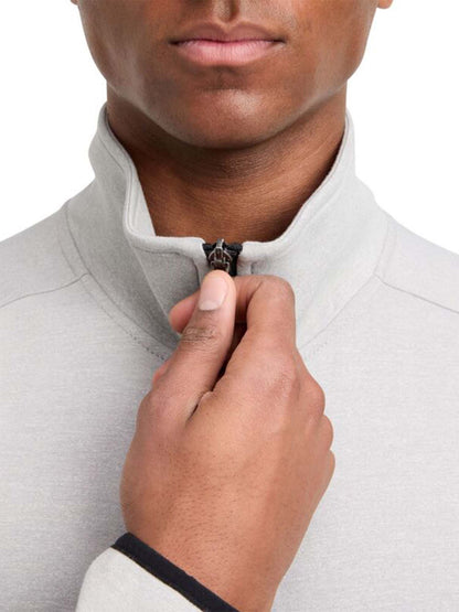 Energetics Carter, felpa da uomo grigia con zip intera