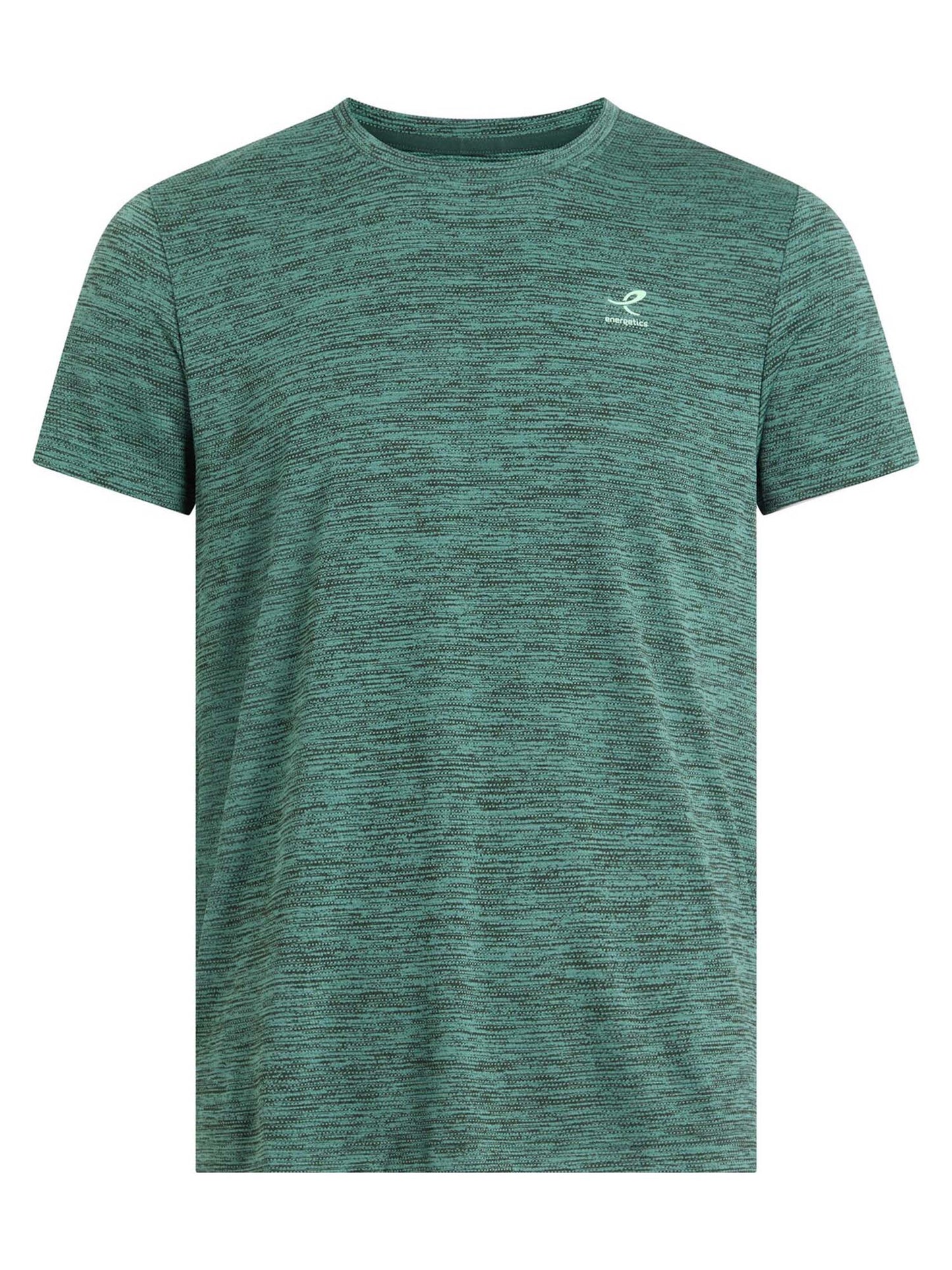 T-shirt uomo Energetics Telly in verde per training