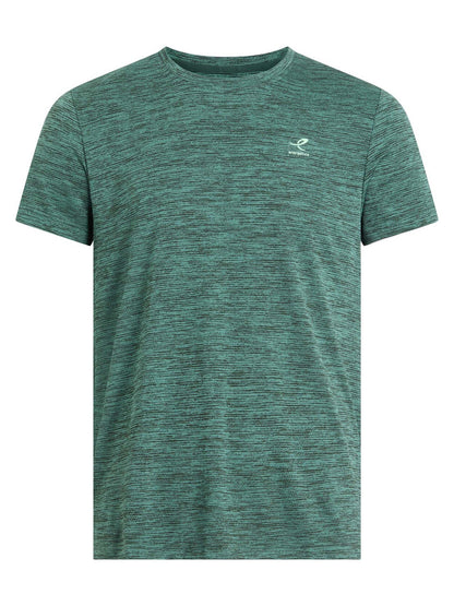 T-shirt uomo Energetics Telly in verde per training