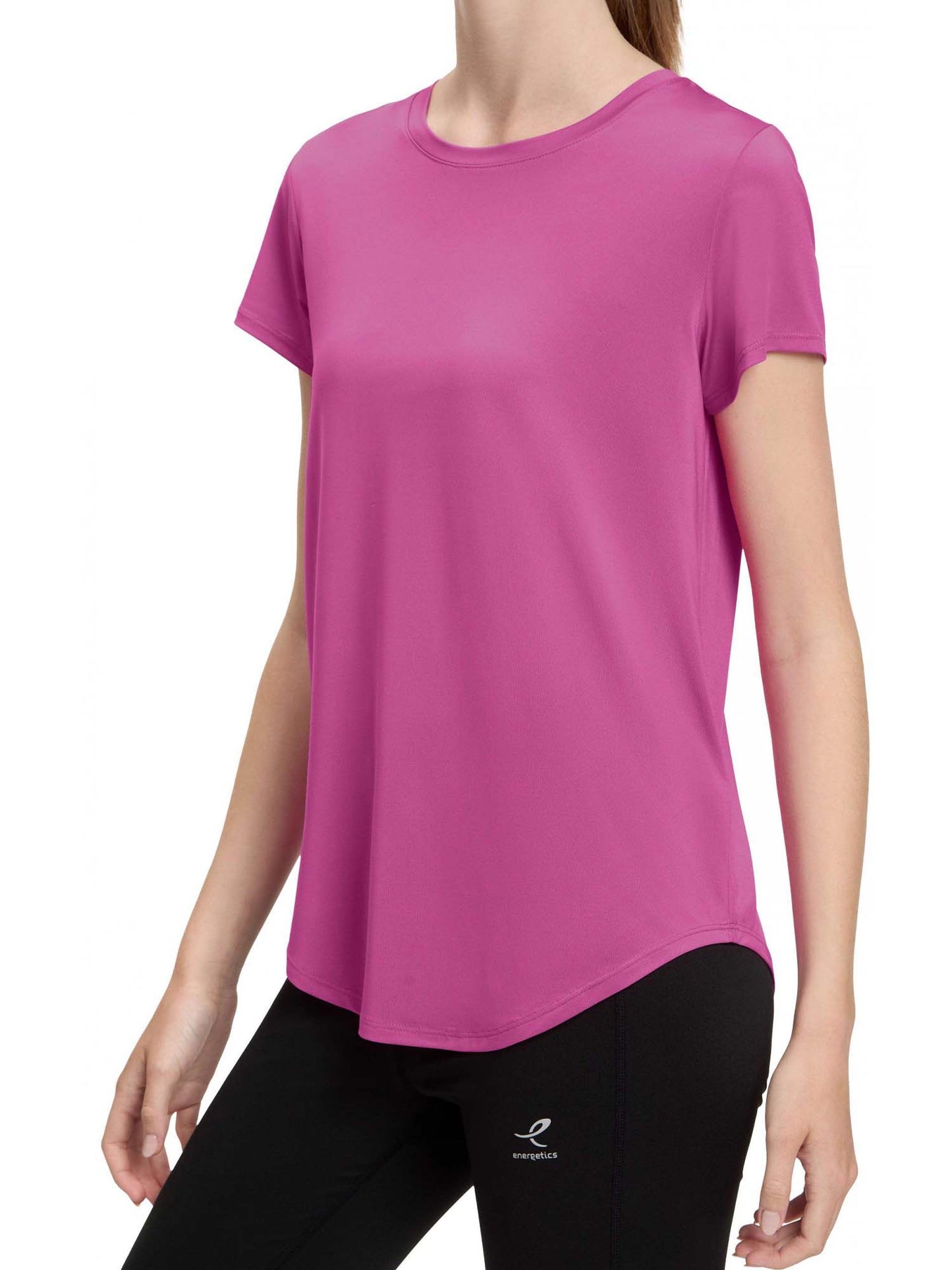 T-shirt maniche corte Energetics Cecilia fucsia donna