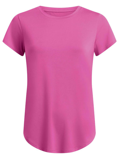 T-shirt maniche corte Energetics Cecilia fucsia donna