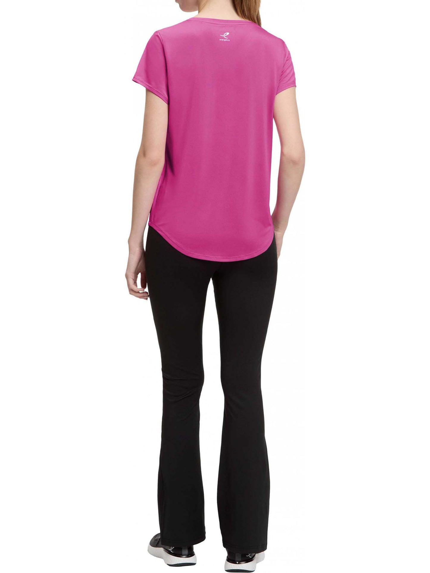 T-shirt maniche corte Energetics Cecilia fucsia donna