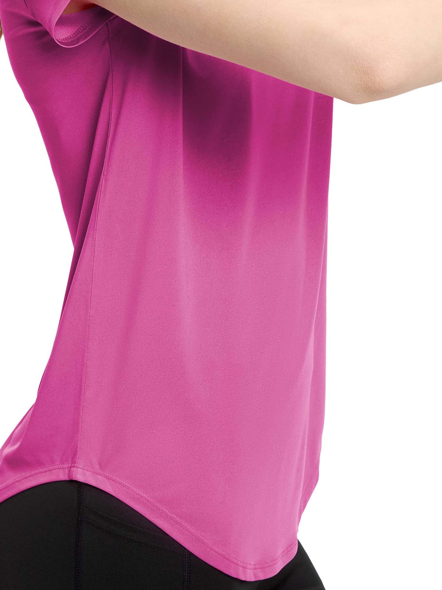 T-shirt maniche corte Energetics Cecilia fucsia donna