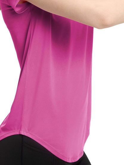 T-shirt maniche corte Energetics Cecilia fucsia donna