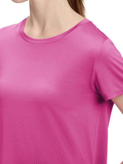 T-shirt maniche corte Energetics Cecilia fucsia donna