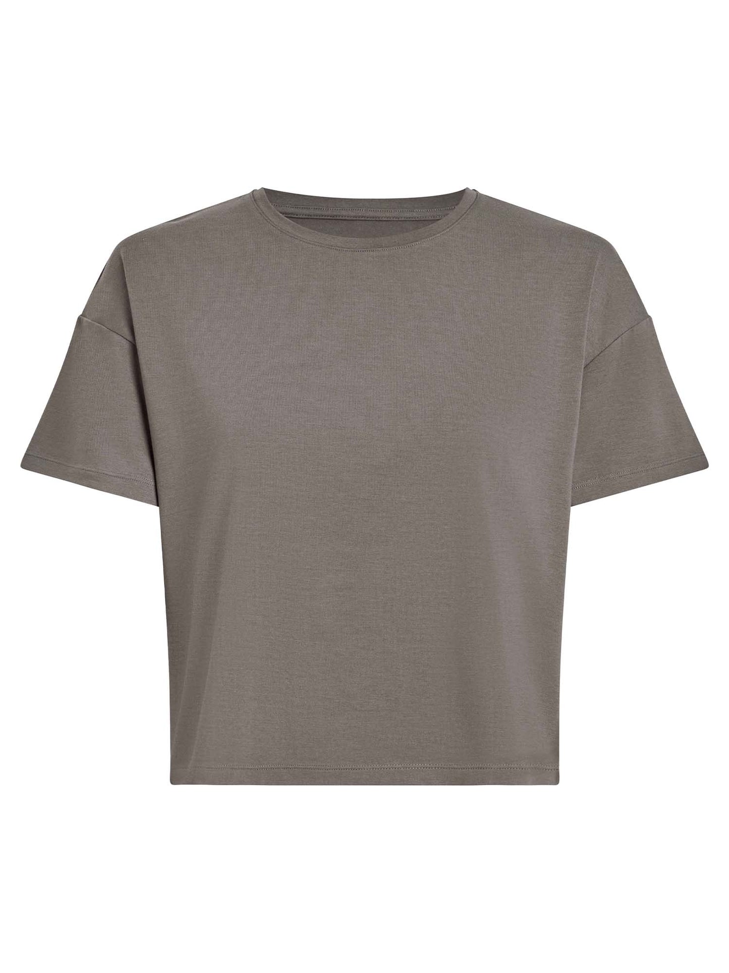 Energetics Ozella, t-shirt grigia da donna a maniche corte