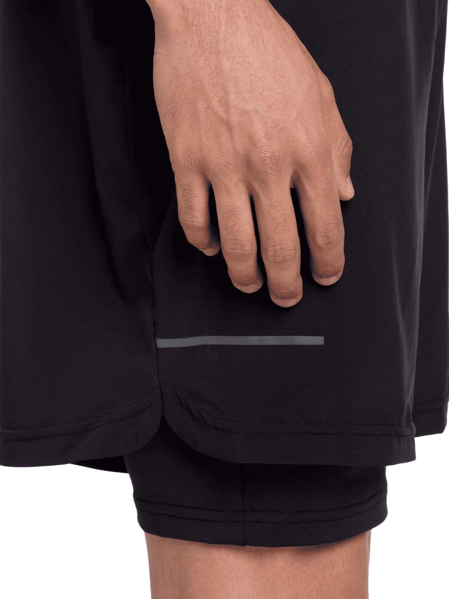 Shorts Allen di Energetics neri da uomo, comfort e funzionalità