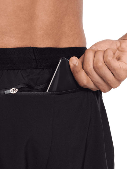 Shorts Allen di Energetics neri da uomo, comfort e funzionalità