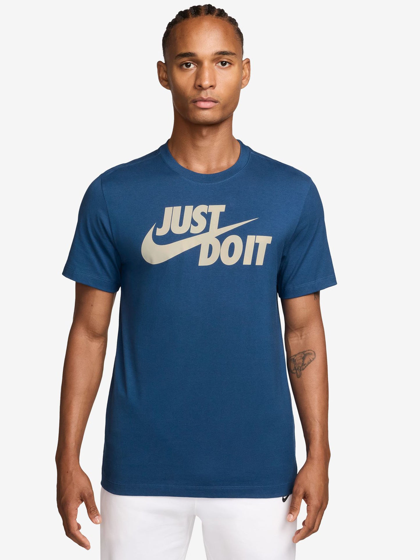 T-shirt Nike Sportswear Just Do It blu da uomo a maniche corte