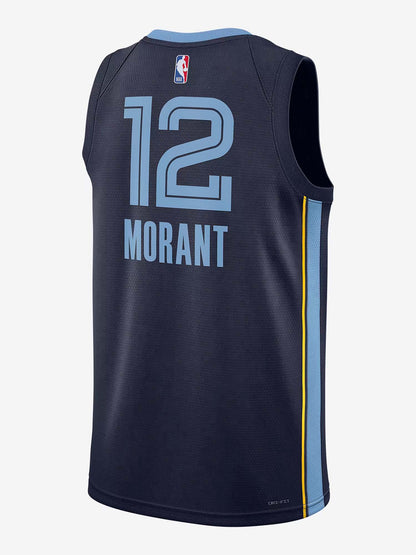 Nike memphis grizzli canotta basket da uomo blu