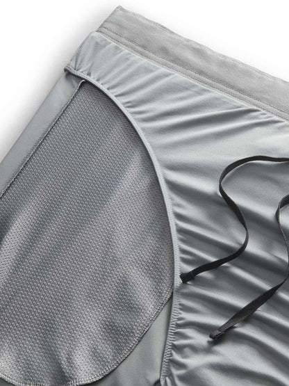 SHORT RUNNING DRI-FIT NIKE DA UOMO GRIGIO