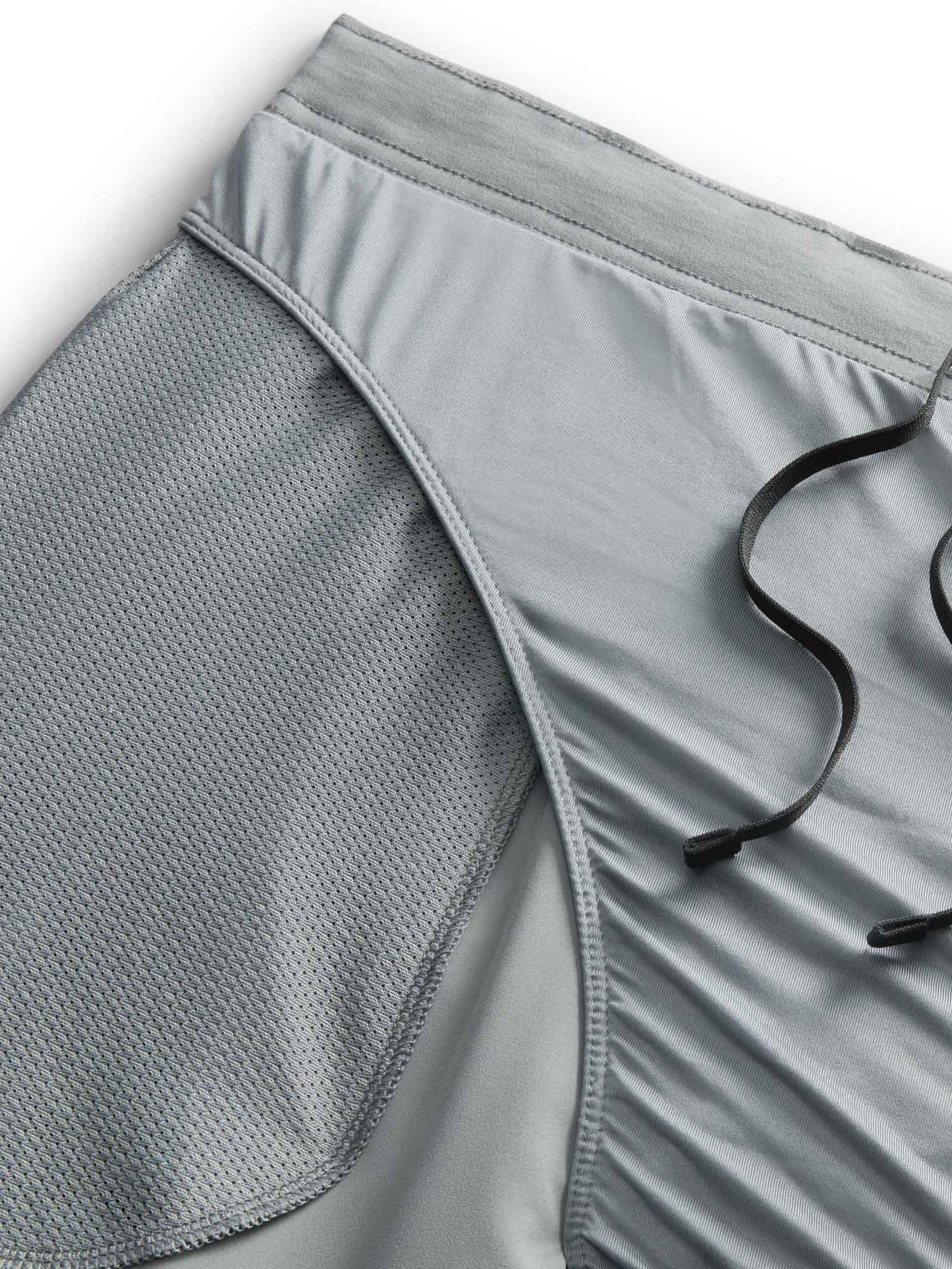 Nike Challenger, shorts running da uomo grigi leggeri e confortevoli