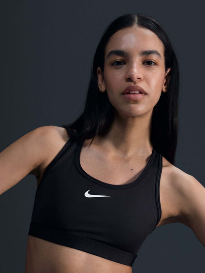 BRA A SOSTEGNO MEDIO NIKE DA DONNA NERO