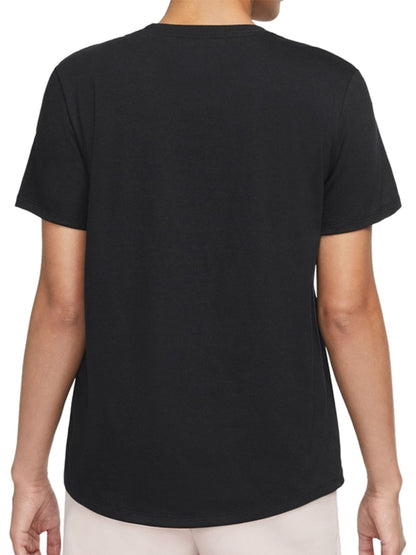 Nike aa t-shirt mm da donna nero