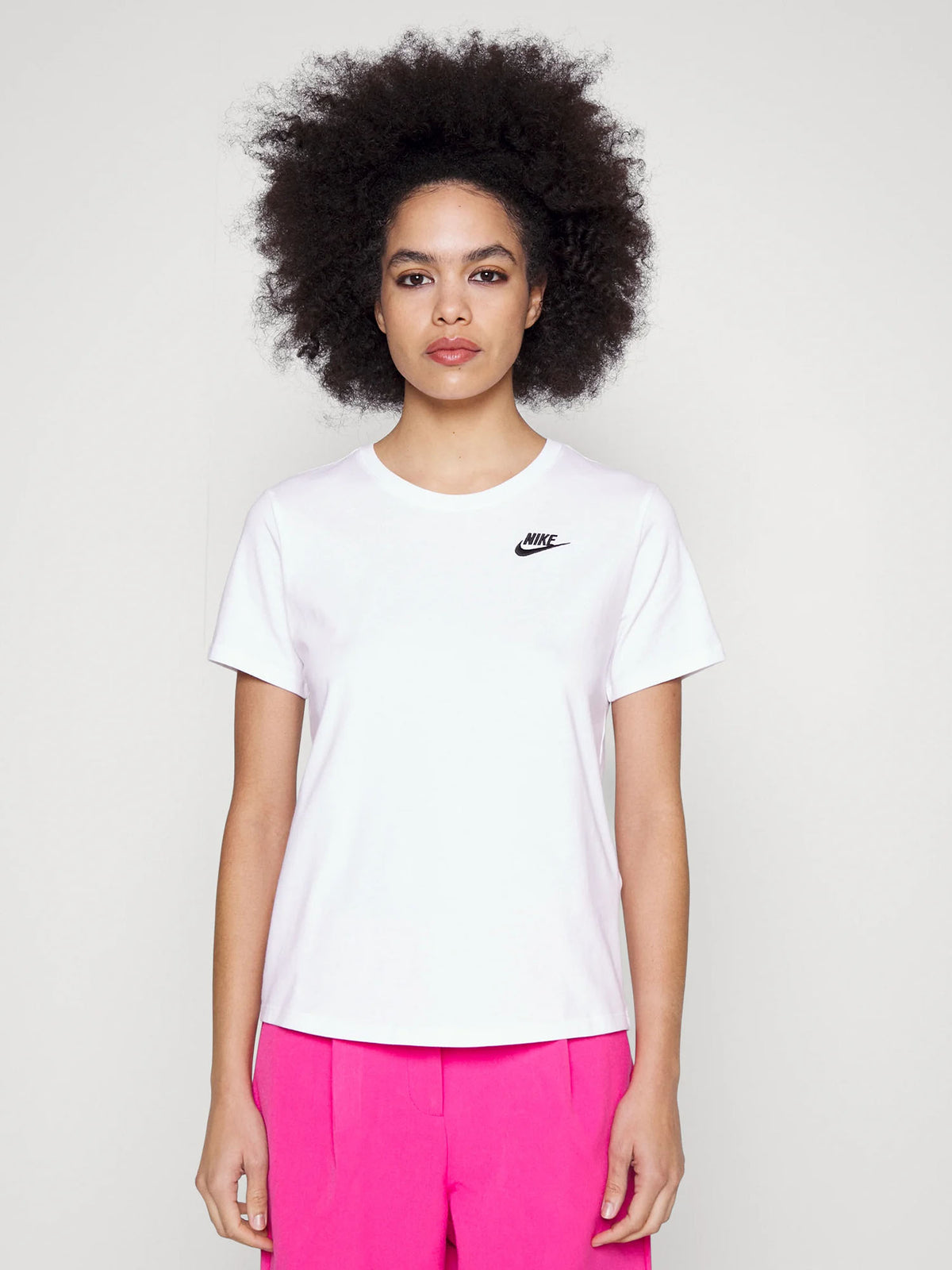 Nike aa t-shirt mm da donna bianco