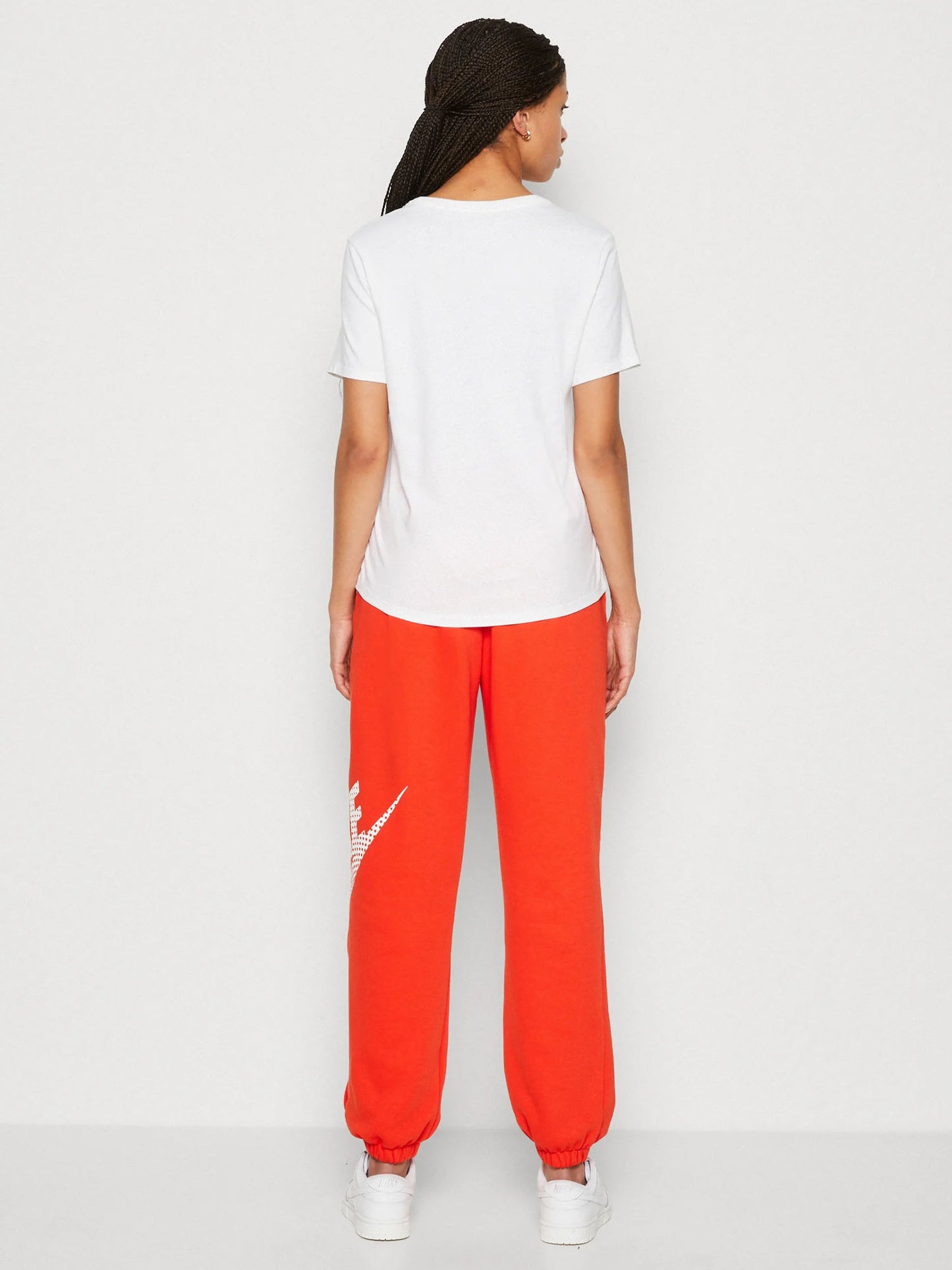 T-SHIRT GIROCOLLO NIKE DA RAGAZZA BIANCO