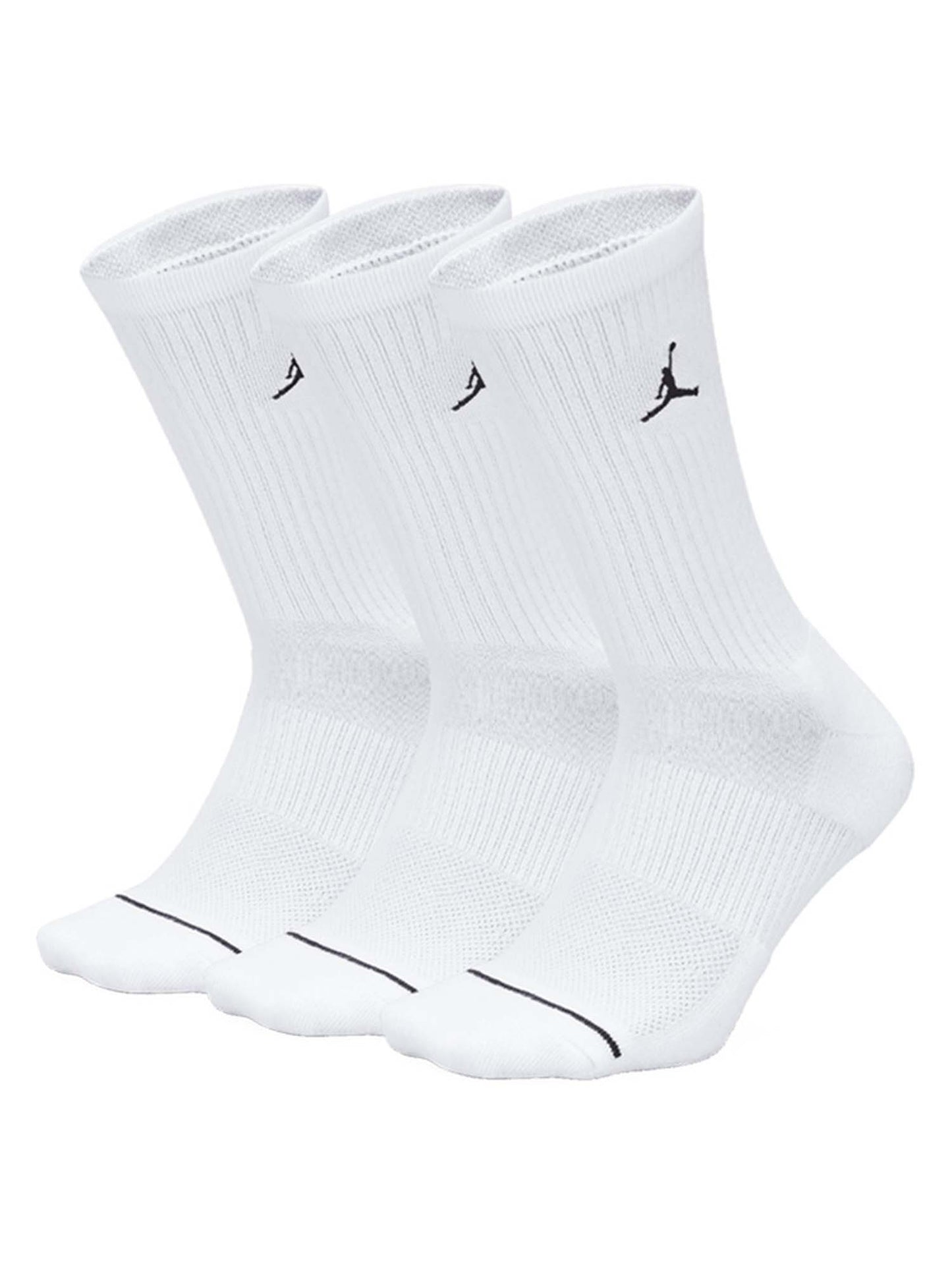 JORDAN CALZE 3 PZ - BIANCO