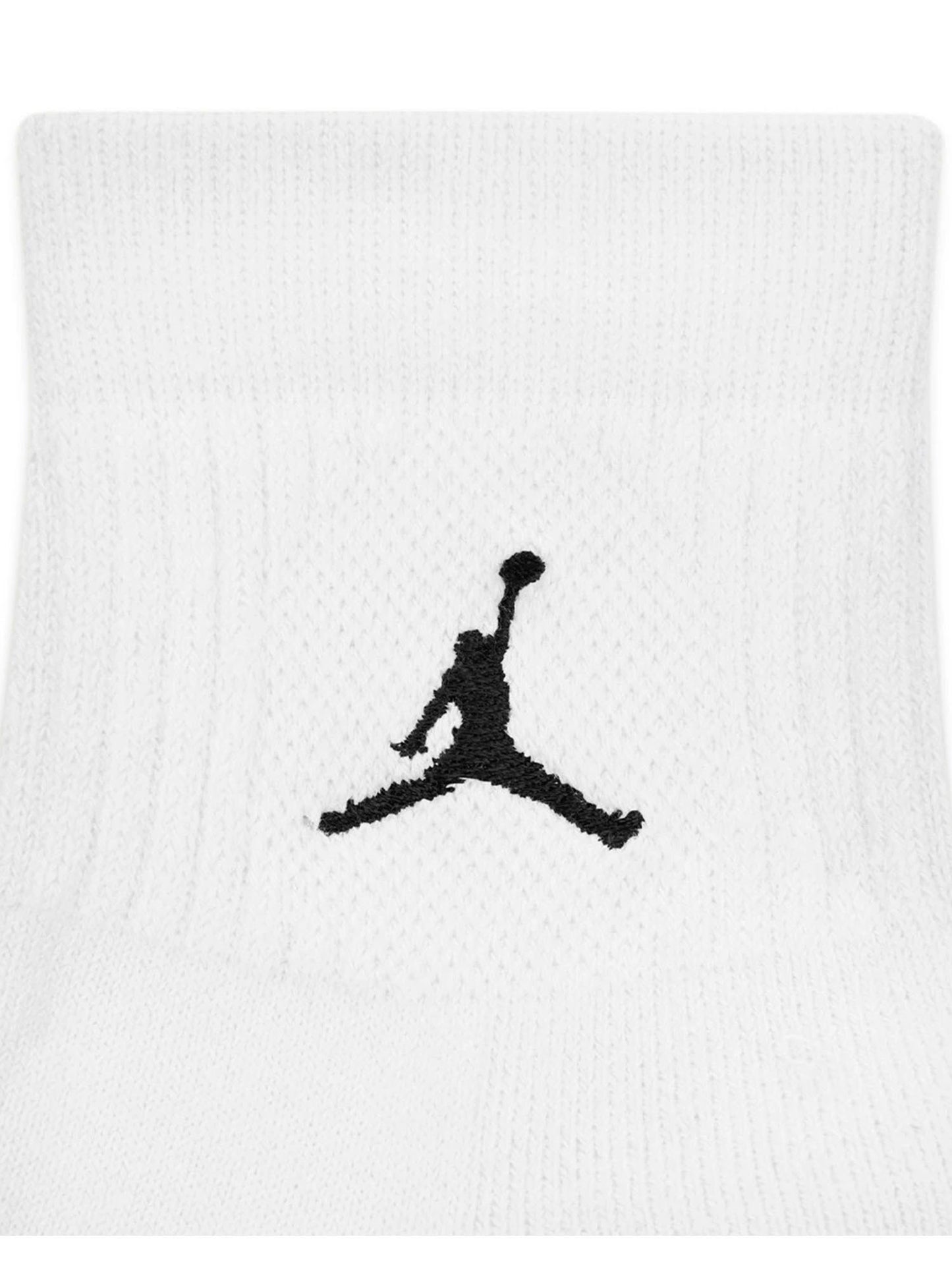 JORDAN CALZE 3 PZ - BIANCO