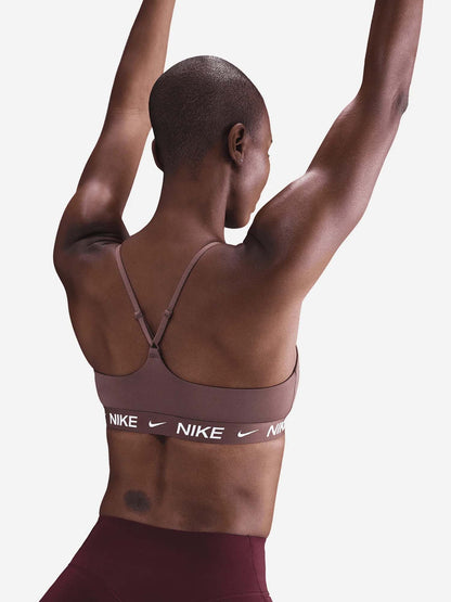 Nike Indy, canotta sportiva da Donna in viola