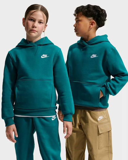 Nike Sportswear Club, felpa da unisex bambino verde