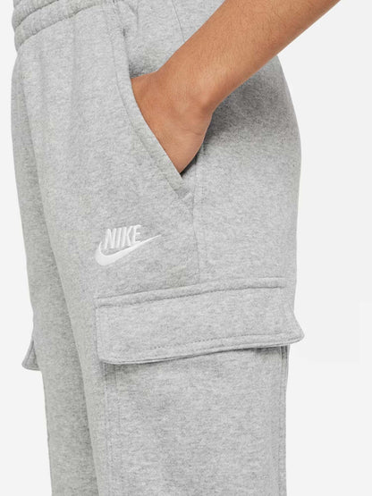 Nike Club Fleece, pantalone Unisex bambino grigio