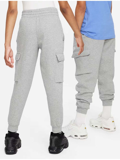 Nike Club Fleece, pantalone Unisex bambino grigio