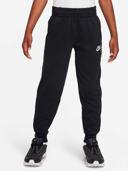 Nike b.pantalone ft pantalone da bambino/a nero-bianco
