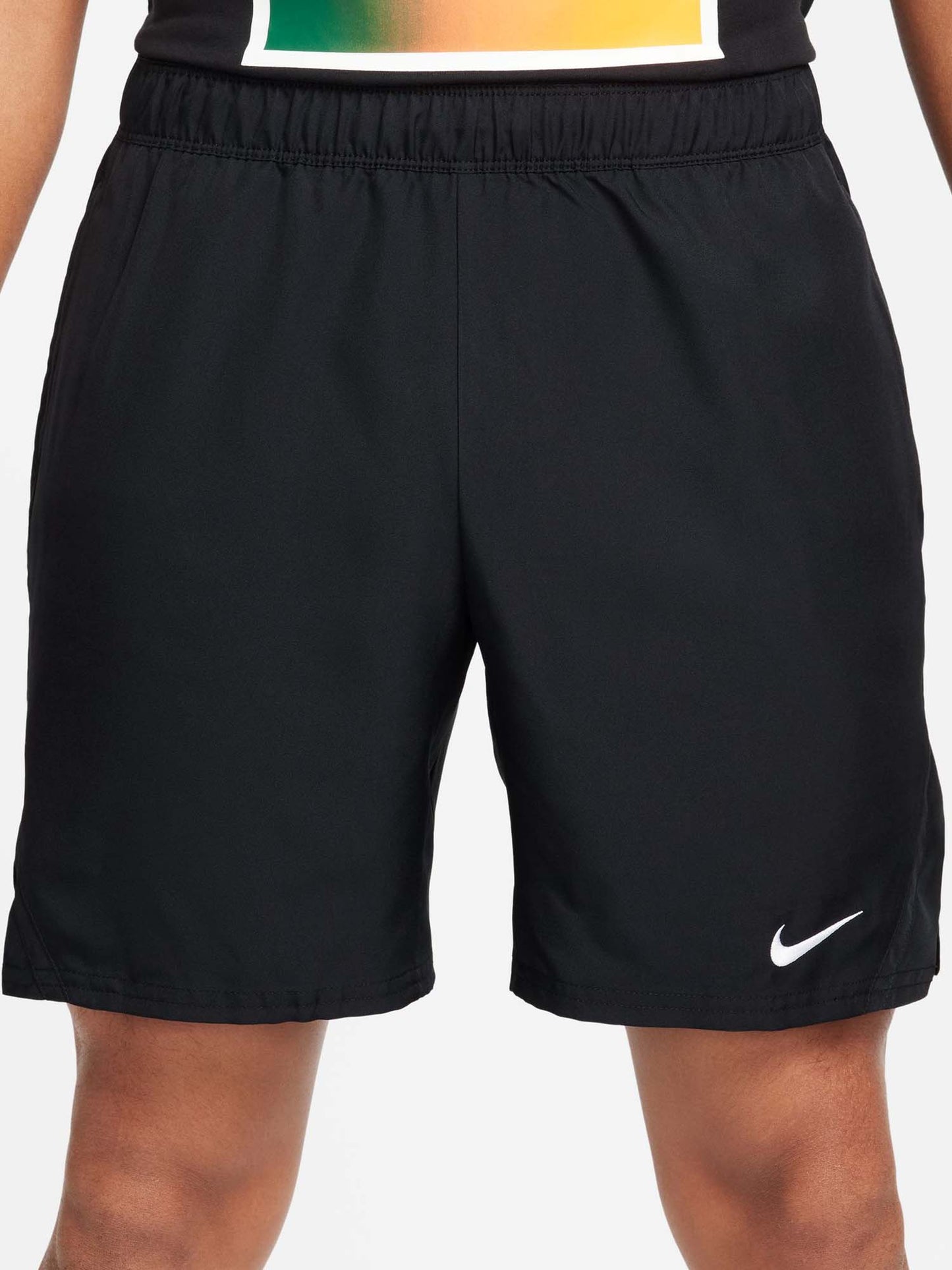 Shorts NikeCourt Victory neri da uomo per performance sportive